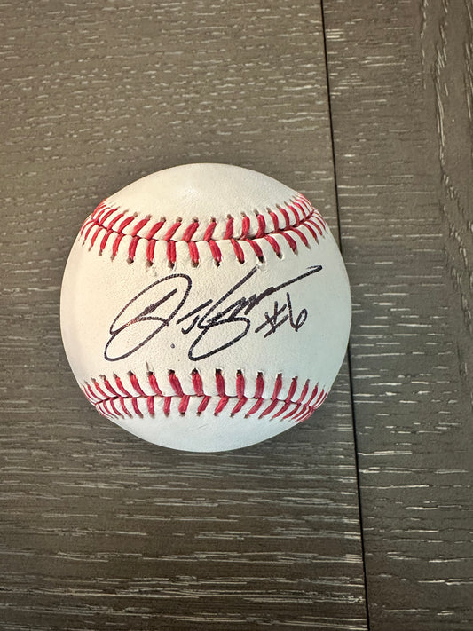 JT Snow signed ball